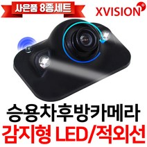 엑스비전 감지형 스마트센서 탑재 LED/적외선 후방카메라/사이드카메라/카메라 단품 A743 R743, A743(LED)-잭타입
