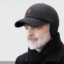 귀달이 탈부착 모직 모자 골프모자 캡모자
