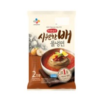 CJ 초간단 매콤달큰시원한배물냉면1940g(2인) 식사대용 청소년 아이들 여름별미 자취 혼밥 손님 생파, 12개