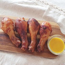 밥이랑 정말 잘 어울리는 에어프라이어 치킨 닭다리 650g, 1개