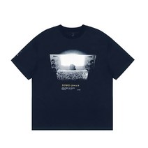 분리형오디오 Travis동일타입 Scott트렌드 홈시어터 발포 반팔 TS여름 라운드넥 루즈핏 FOG레저 t셔츠, T02-M, C01-TS영화관 프린팅 반팔 청색