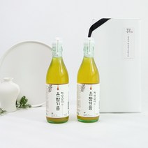 당일출고.무료배송. 저온압착 통참깨100% 방앗간 참기름 350ml 2병 온참기름