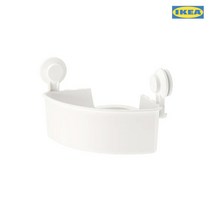 이케아 TISKEN 티스켄 코너선반유닛/욕실용품/화장실/, 색상:화이트_304.003.08