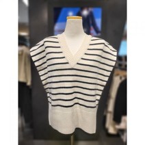 보브(스트라이프 패턴 니트 베스트) 7122450102 백화점 아울렛 (2943785)