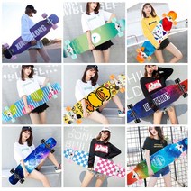JS-BOD064 롱보드 42인치 초보 입문용 댄싱 스케이트보드, 10