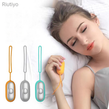 Riutiyo 딥슬립 도움기 면 미세전류 물리개선 전파요법 스트레스 해소 수면 엔 정 건강 숙면 에 좋은 수면질 리얼 딥 슬립, 회색