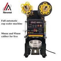 F1 테이블 타입 전자동 컵 실링 기계 420w 커피 실러 패스트 푸드 스토어 씰링, [01] 220v