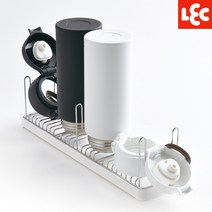 [LEC] 스텐레스 와이드 텀블러 보온병 식기건조대 [K00438]