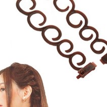 마이몰12 고리형 머리땋기 가이드 2P 디스코머리 긴머리묶기