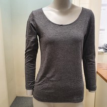 프레젝트엠 핫 스킨 보온내의 히트넥~~ 여성크루넥(U넥) 긴팔