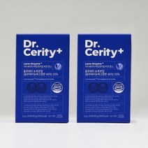닥터세리티 락토엔자임 비건 소화효소 곡물발효 유산균발효 효소제, 30포, 90g, 2개