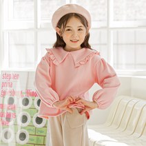 릴리푸리 롤린 기모 티블라우스