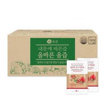 올즙 간편한 [올즙] 올바른 순수 석류즙 100포 부모님 출산 명절 선물 회사 탕비실 손님접대, 1set