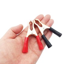 차량용 배터리 클립 집게 50A, 빨강-50A (낱개)