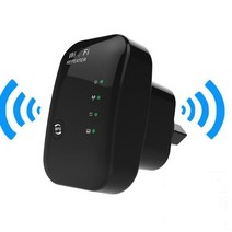 갤럭시공유기 리피터 작은 찐 빵 WiFi 신호 증폭기 무선 네트워크 벽 킹 라우터 익스텐더를 통해, [06] 블랙 - 미국 규정