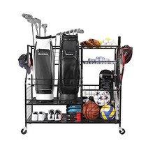 Kingarage 스포츠 장비 정리함 차고용 보관함 골프 가방 클럽용 스탠드 차고 체육관