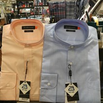 [엘르셔츠]창원뉴코아 색감이 산뜻하고 구김이 적은 이지케어셔츠!!!차이나카라 슬림핏