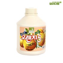 오렌지 퓨레 청 농축액 과일 원액 드레싱 스무디 주스 에이드 카페 커피숍 회사 탕비실 가정 용, 상세페이지 참조, 상세페이지 참조