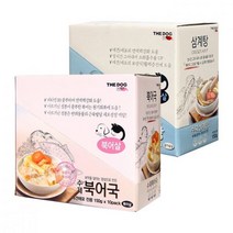 코스트코 더독애견애묘 수제 삼계탕/북어국 150g x 10, 북어국 150g x 10