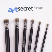 새한아트 아트시크릿 685 R 오일 아크릴 브러쉬 둥근 붓, 14호
