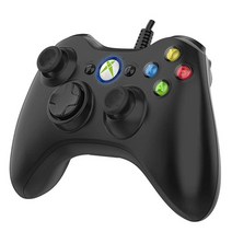 NBCP Game Controller for Xbox 360 Wired Xbox 360 Controller for PC Windows 7/8 /8.1/10/ Microsoft Xb, For Xbox 360 PC