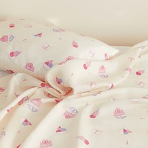 마틸라 리틀썸머 풍기인견 유아동 홑이불, 아이스크림