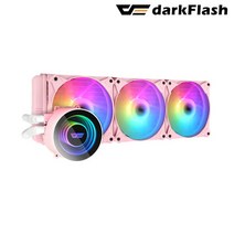 다크플래시 darkFlash Twister DX-360 ARGB CPU쿨러 (핑크)