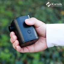 카르닉 USB 충전식 미니 무선 전동펌프 공기주입 에어펌프, 오렌지, 오렌지