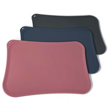 가플 국산 100% 실리콘 도마 340x230x5 mm, 네이비1개, 1개