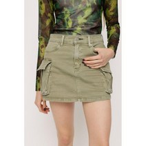 슬라이 SLY PARCY LW FRAP POCKET S/SK-E 여자치마 데님치마 청치마 미니스커트 y2k