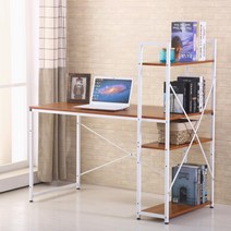 싱글사리 철제프레임 H형 심플 조립식 컴퓨터책상 테이블 1200 1600 YWH-1202