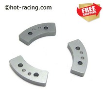 트랙사스서밋 RC 부품 7075 trax Rustler 및 Stampede summit E revo 슬래시 4x4 랠리 옵션 용 알루미늄 슬리퍼 클러치 패드