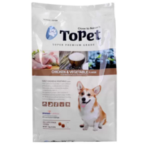 대용량 피부 사료 7.2kg 애완견 애견 반려견 강아지 시니어 노령견 코스트코 개 사료, 투펫 치킨& 야채 애견사료 7.2kg