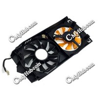 쿨링팬 컴퓨터팬 케이스쿨러ZOTAC GTX560TI GTX560-1G D5 2GD5 DTC HA 651-20920-31ZTF Z1141S-0 FD9015U1, 한개옵션0
