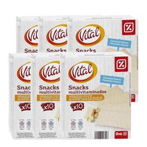 디아 화이트 초콜릿 바이탈 스낵 멀티비타민 200g DIA VITAL snack chocolate blanco multivitaminado, 6팩
