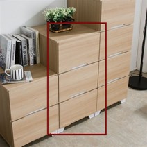 [천삼백케이] [도도가구] 쇼망 3단 미니서랍장, 화이트