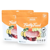 트러스티푸드 강아지 동결건조 사료 돼지 포크패티 전연령 LID, 2개, 150g, 돼지고기 포크