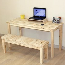다인가구 원목 책상 컴퓨터책상 PC책상 조립식책상 초등학생책상 1인용 학생책상 독서실책상 게이밍책상, 원목책상1400