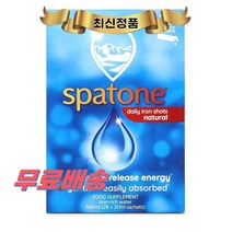 최신정품 Spatone 데일리 아이언 샷 내추럴 28포 스파톤 Daily Iron Shots Natural +휴대용약통 별도증정