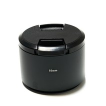 55mm 메탈 렌즈후드 - 앞캡 포함 - Universal Metal Lens Hood with Cap