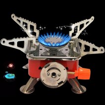 소형화목난로 팰릿 난로 연소기 겨울 캠핑 경량 2800W 미니 캠핑 스토브 접이식 야외 가스 휴대용 피크닉, 한개옵션0