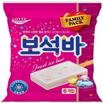 롯데푸드 롯데제과보석바멀티80MLx6