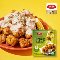 [사세 본사직영] 바삭하닭 통살홈치킨 크리미어니언 420g, 없음