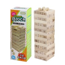 토도리브로 원목 게임블록 박스형, 단일 색상1585607 11