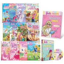 [세이펜BOOK] Barbie Readers 바비 리더스 레벨 1:리더스북 12권   오디오 CD 1장   액티비티북 1권, 애플리스외국어사