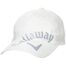캘러웨이 C22291201 여성 Cap Stretch 트윌 Adjustable Size 골프 모자, Free Size, 1030 흰색