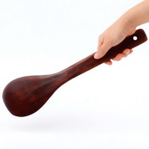 긴 손잡이 옻주걱 볶음용 나무 주걱 우드 밥주걱 대형