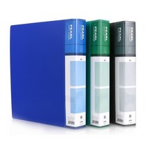 아톰 A4 PP O링바인더 2공 1인치 B105 세로형바인더, 흑색