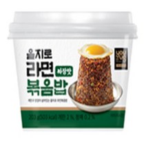 을지로라면볶음밥 짜장맛 즉석용기컵134g x 6개, 상세페이지 참조