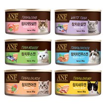ANF 캣 에이앤에프캔(ANF CAN) 95g 고양이 습식캔-종류별, 참치연어, 1개